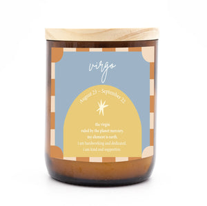 Behind The Trees - The Commonfolk Collective - Zodiac Colour Candle - Virgo - Mali -Zodiac Cadle under $35