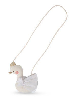 The Little Tree Store - Picca Loulou - Swan Susie Purse - Cream - Girls birthday present - Handbag - 