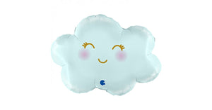 Balloon - Foil Character - Cloud - Pastel Blue - 61cm (24")