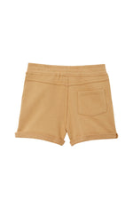 The Little Tree Store - Milky - Short - Fleece - Sand - boys shorts under $30- boys chino look shorts - boys comfortable shorts - 