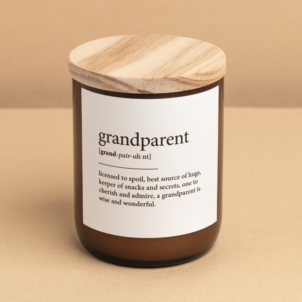 The Commonfolk Collective - Dictionary Meaning Candle - Grandparent