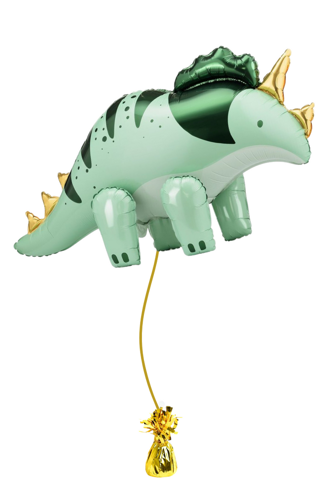 READY TO GO -  Inflated Character Balloon - Dinosaur - Triceratops