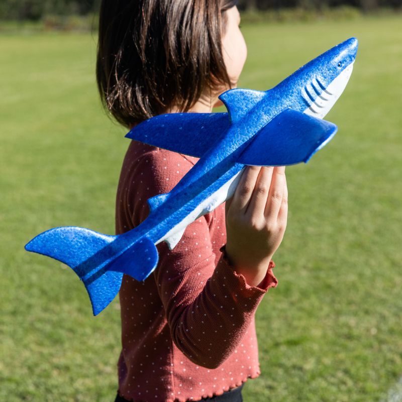 Behind The Trees - Tiger Tribe - Tiger Tribe - Flying Shark Glider - Perfect birthday party present under $30 - Christmas present