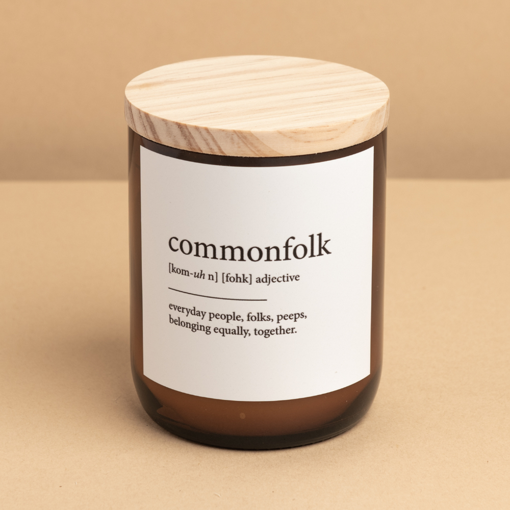 The Commonfolk Collective - Dictionary Meaning Candle - Commonfolk