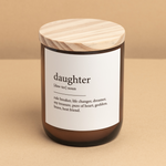The Commonfolk Collective - Dictionary Meaning Candle - Daughter