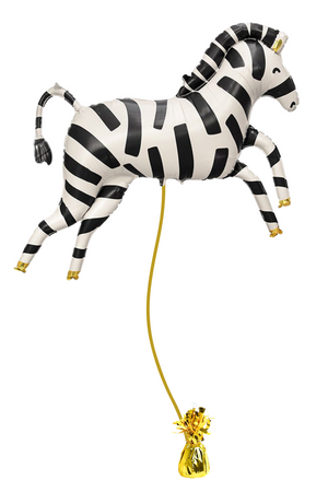 READY TO GO -  Inflated Character Balloon - Zebra
