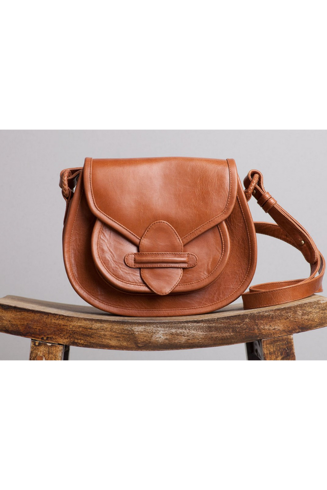 Ovae - Stitch Saddle Bag - Walnut