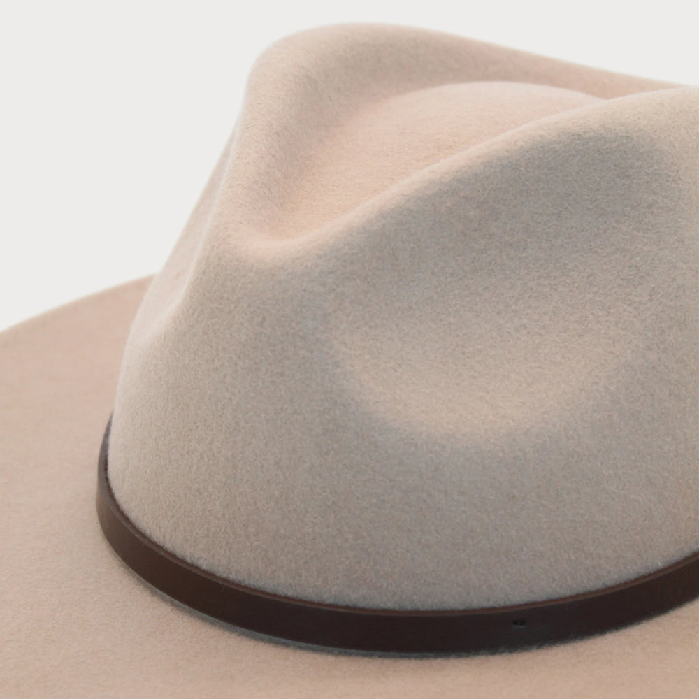 Behind The Trees - Ace Of Something - Oslo Fedora in Clay  - Stunning fedora made from 100% Australian wool - stylish women’s hat