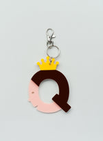 V. Happy Co - Alphapics Bag Tags - Letter Q - Queen