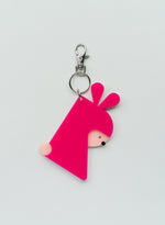 V. Happy Co - Alphapics Bag Tags - Letter R - Pink Rabbit