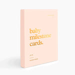 Fox & Fallow - Baby Milestone Cards - Cream