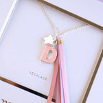 The Little Tree Store - Lauren Hinkley - Initial Necklace - D - Girls Birthday party present under $25