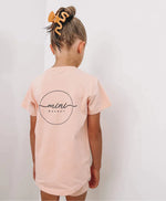Mini Maxwell - T-Shirt - Peach
