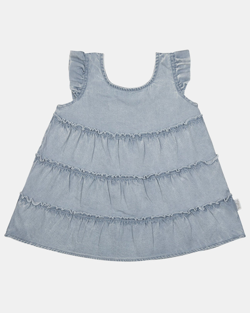 
                
                    Load image into Gallery viewer, The Little Tree Store - Toshi - Baby Dress Tiered - Indiana - 100% cotton baby dress under $65
                
            
