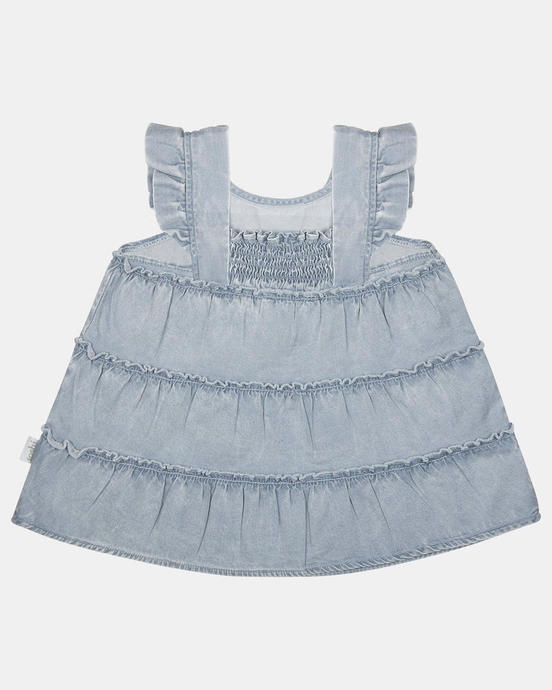 
                
                    Load image into Gallery viewer, The Little Tree Store - Toshi - Baby Dress Tiered - Indiana - 100% cotton baby dress under $65
                
            
