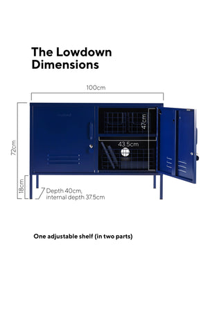 The Little Tree Store - Pre Order - Mustard Made - The Lowdown - 11 Colours Available - Functional Stylish lockers