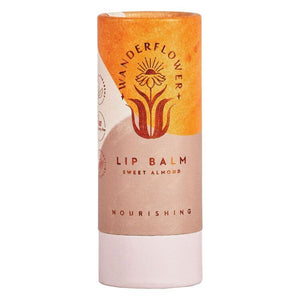 Behind The Trees - Wanderflower - Lip Balm - Sweet Almond - perfect gift under $20 - gift for mothers day 