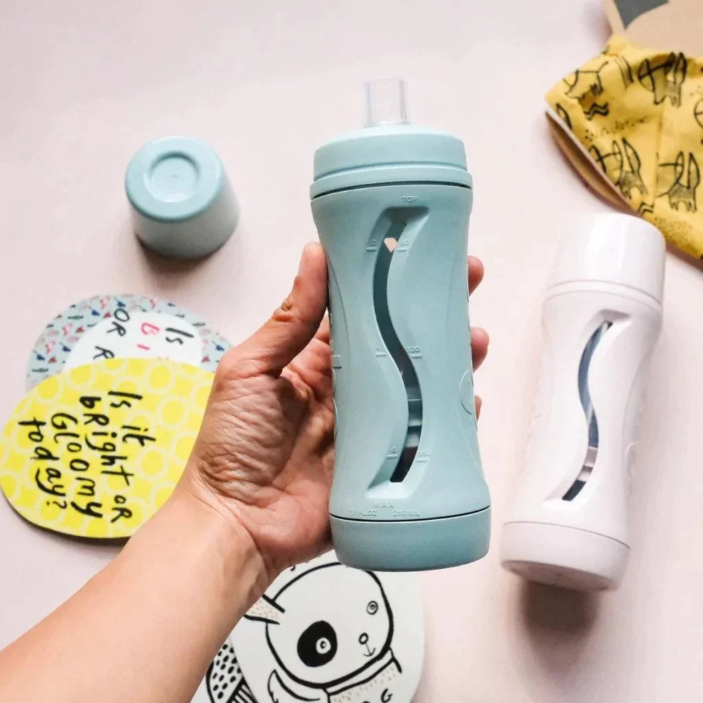 Subo - The Food Bottle - Duck Egg Blue – Behind The Trees