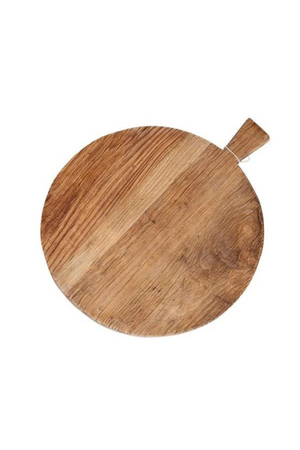 Ivory House - Elm Board Round with Handle