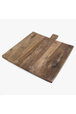 Ivory House - Elm Board Square with Handle