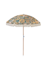 Behind The Trees - Kollab - Umbrella - Large - Green Garden - Ultimate Christmas gift - large beach umbrella - beautiful patterned umbrella 