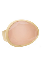 RubyTeva Design - Ring - Pink Chalcedony Pebble