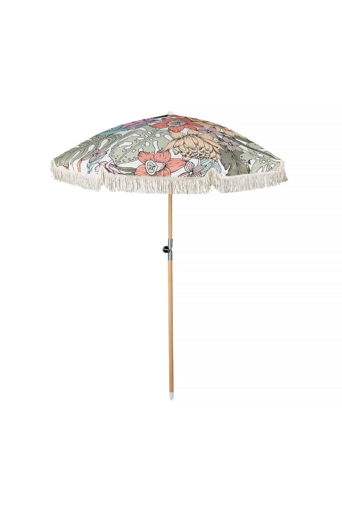 Behind The Trees - Kollab - Umbrella - Large - Bird of Paradise - Ultimate Christmas gift - large beach umbrella - beautiful patterned umbrella 