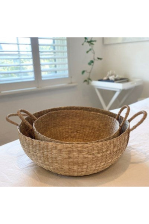 Ivory House - Bowl Baskets with Handles