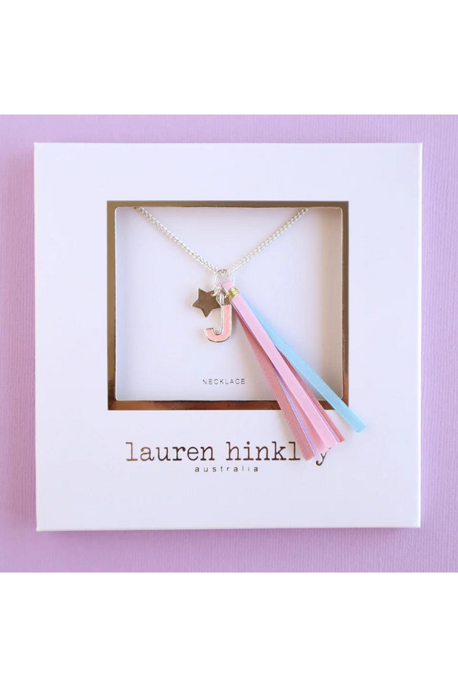 Lauren Hinkley - Initial Necklace - J