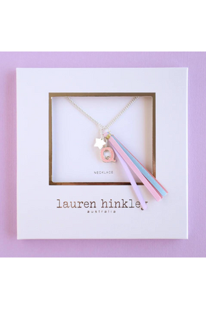 The Little Tree Store - Lauren Hinkley - Initial Necklace - Q - Girls Birthday party present under $25