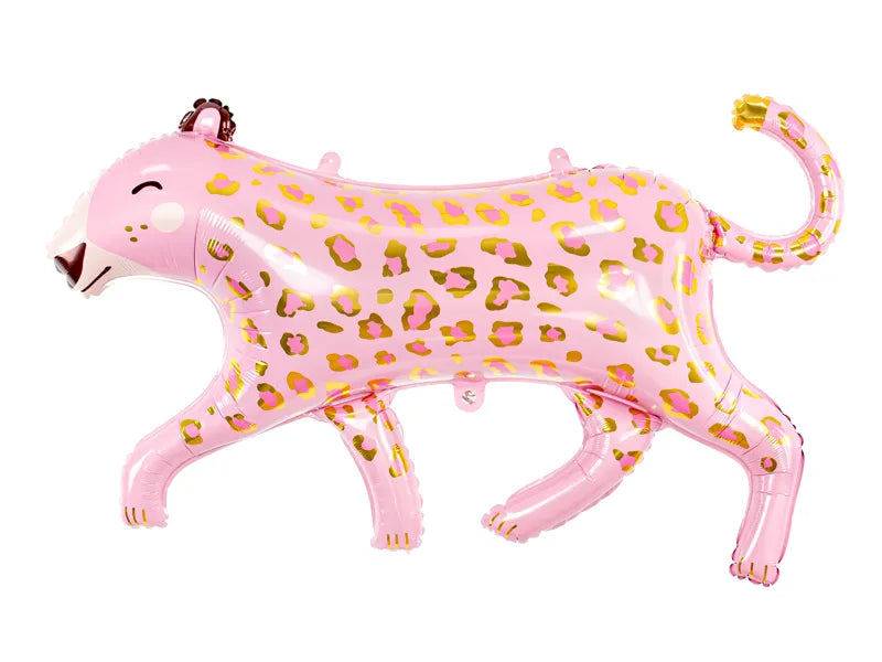 Balloon - Foil Character - Leopard - Pink - 114cm x 80cm