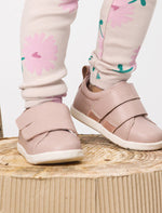 The Little Tree Store - Pretty Brave - First Walker Braver Range - Brooklyn - Blush- high quality leather baby shoes - first shoes for baby - good quality first shoes for baby and toddler under $100