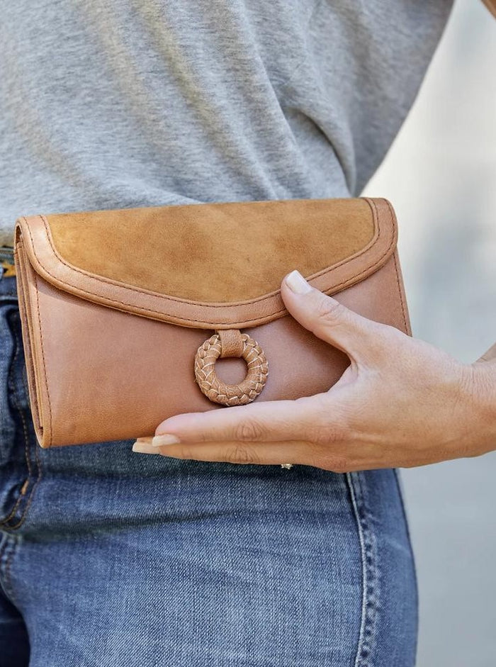 Ovae - Coco Leather Wallet - Pecan