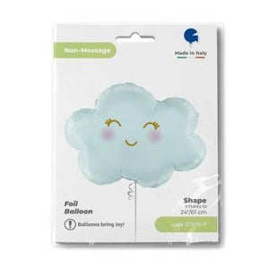 Balloon - Foil Character - Cloud - Pastel Blue - 61cm (24")