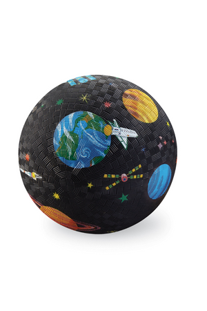 Tiger Tribe - 5" Playground Ball - Space Exploration (Black)