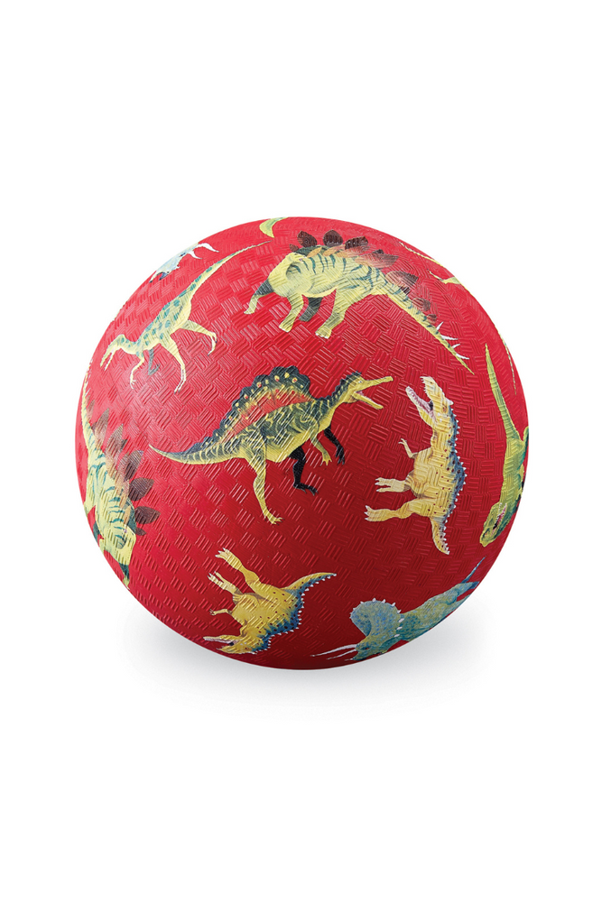 Tiger Tribe - 5" Playground Ball - Dinosaurs - Red