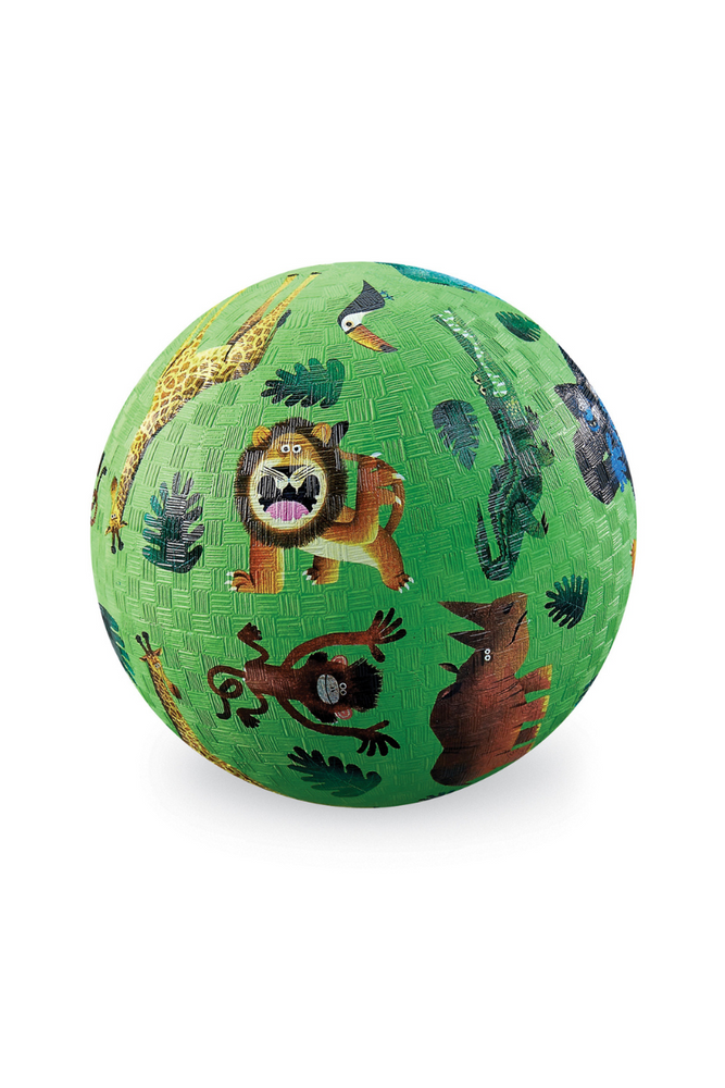 Tiger Tribe - 7" Playground Ball - Very Wild Animals - Green